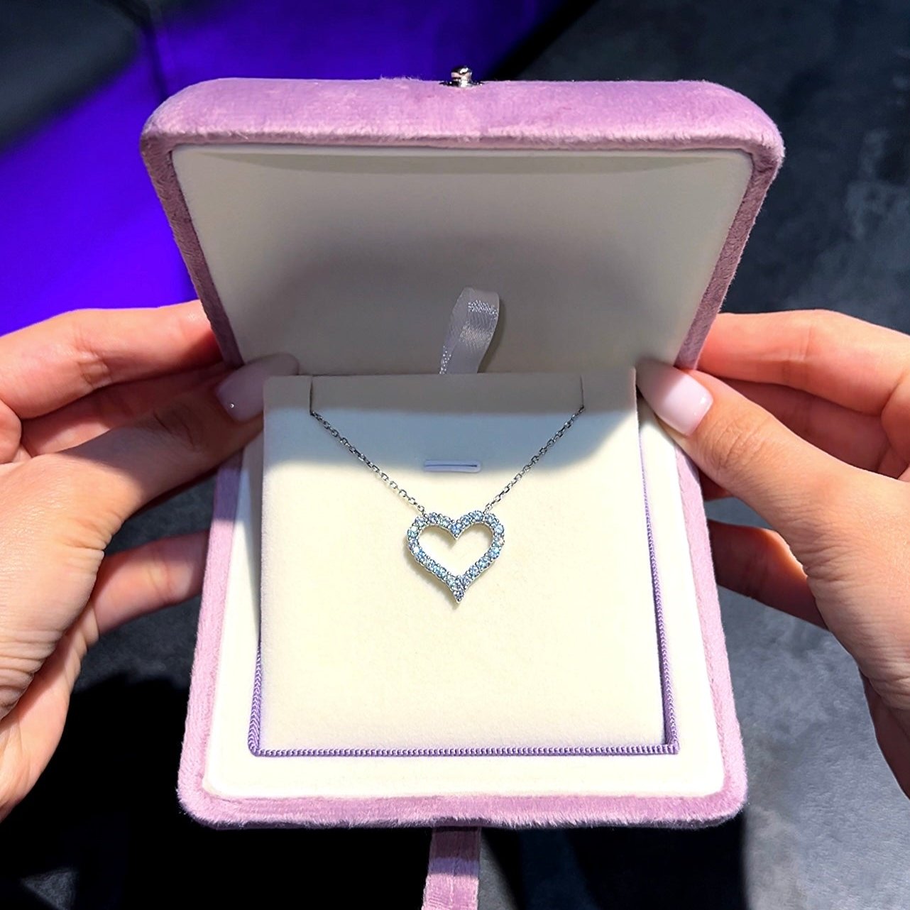 Heart Charm Necklace ❤️ Free Dairy Milk 🎉