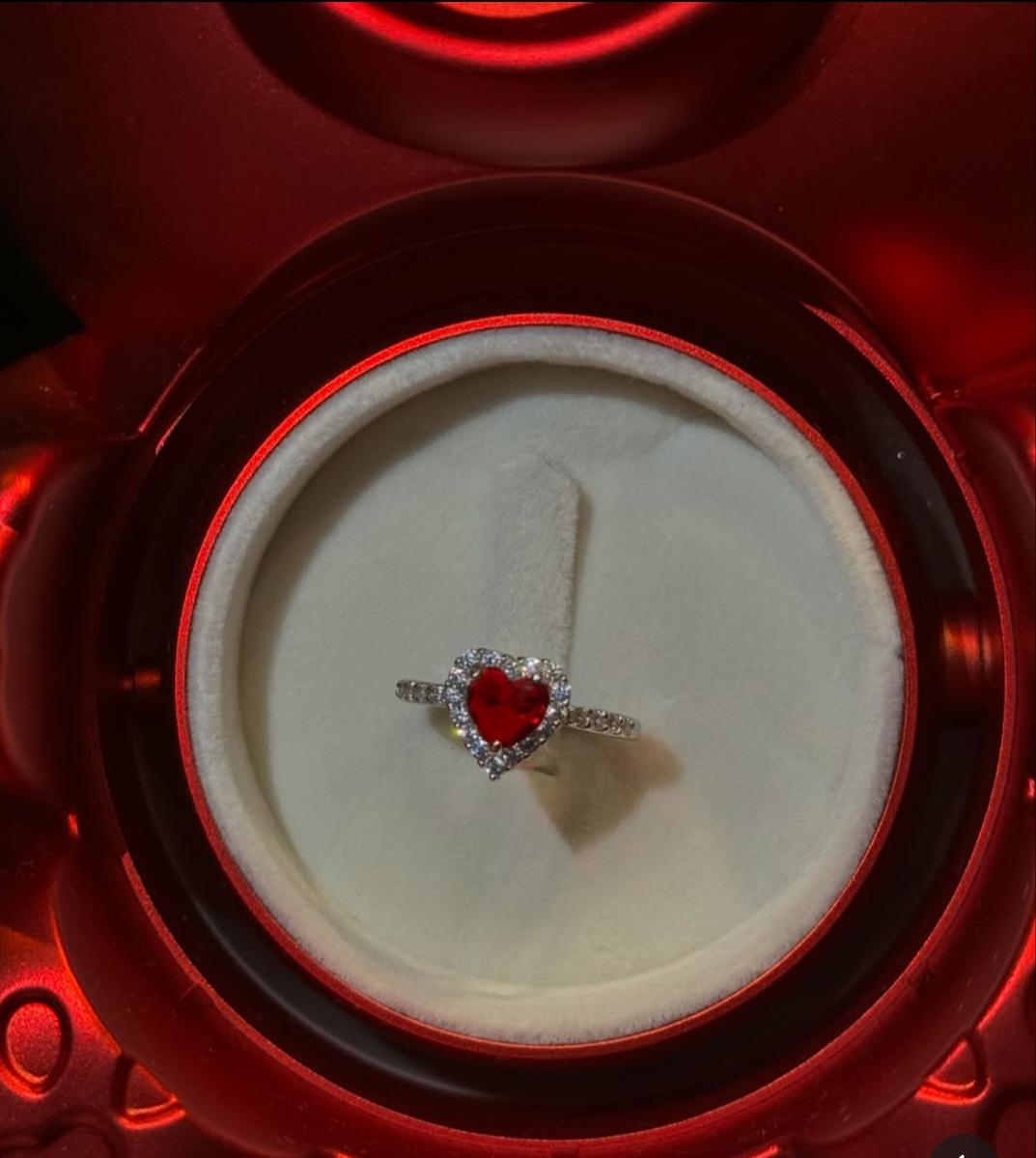 Elegant Teddy Box With Premium Heart Ring 💖(Advanced Only)