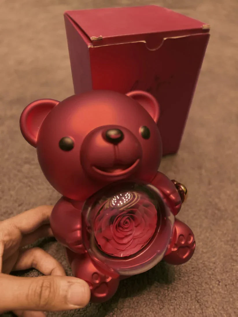 Elegant Teddy Box With Premium Heart Ring 💖(Advanced Only)